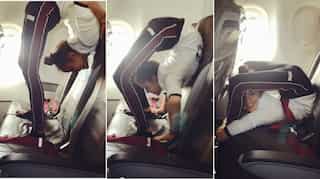 Watch: Gymnast Stefanie Millinger shows-off incredible in-flight contortion moves
