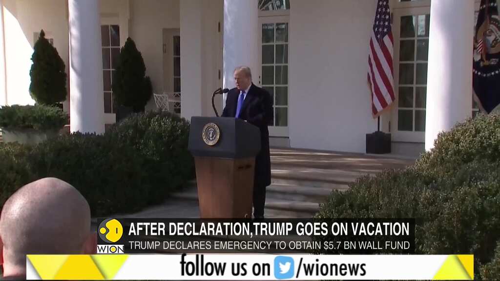 Donald Trump declares national emergency to signs border wall deal