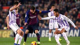 La Liga: Messi penalty helps under-par Barcelona beat Real Valladolid