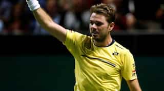 Swiss Wawrinka outlasts Nishikori in Rotterdam, faces Monfils in final