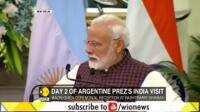 PM Modi, Argentina President hold bilateral talks at Hyderabad House in New Delhi
