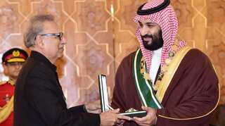 Pakistan honours Saudi Crown Prince with highest civilian award