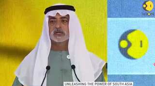 His Excellency Sheikh Nahayan Mabarak Al Nahayan, Cabinet Member and Minister of Tolerance, United Arab Emirates inaugurates WION Global Summit