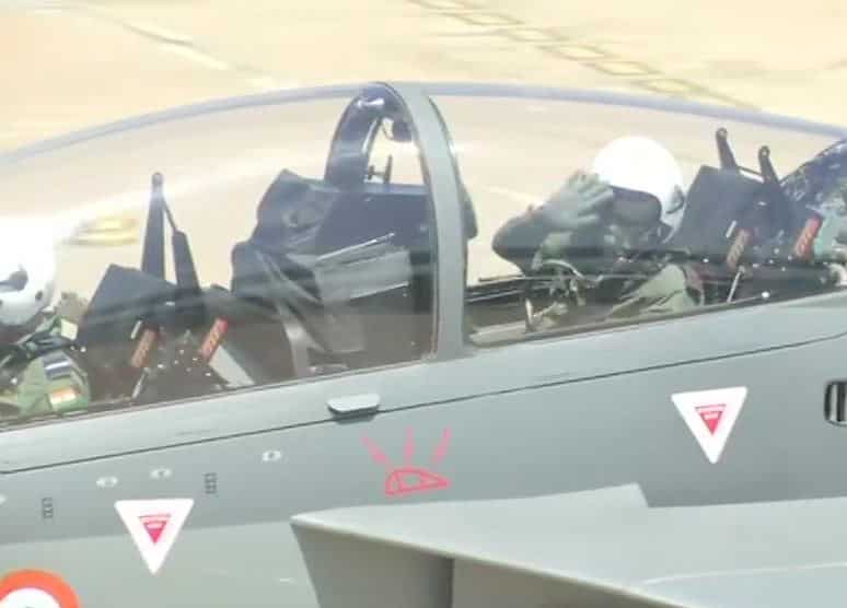 Army chief flies in home-grown Tejas, calls it 'wonderful' aircraft