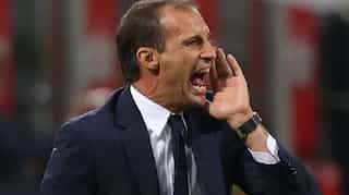 Coach Allegri's decisions under spotlight after Juve swept aside