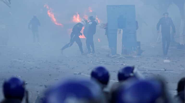 Dozens arrested in protests against fifth term for Algeria president