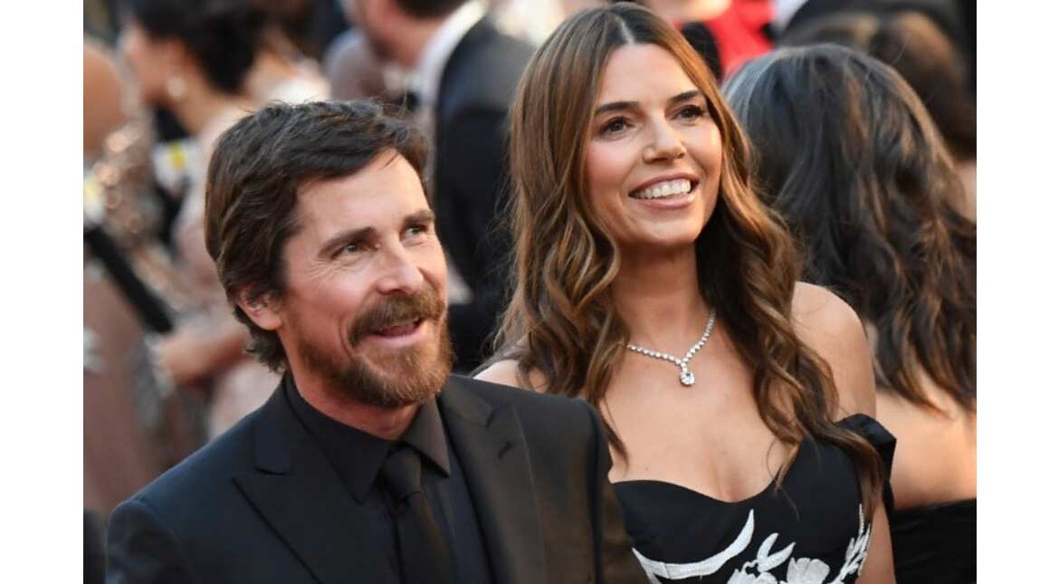 Christian Bale with wife Sibi Blazic