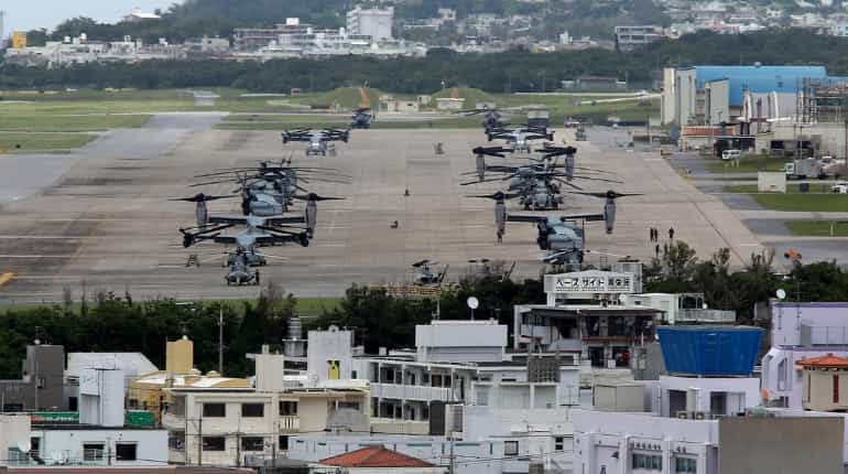Japan’s Okinawa rejects transfer of US military base in a referendum Japan’s Okinawa rejects transfer of US military base in a referendum