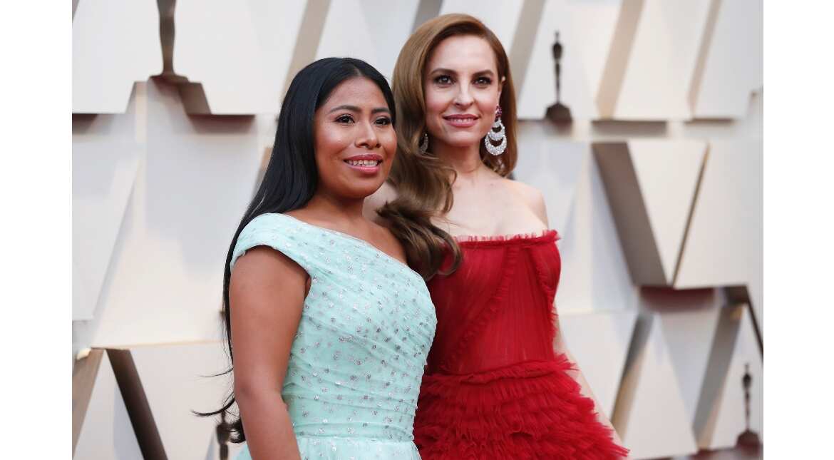 Yalitza Aparicio and Marina de Tavira