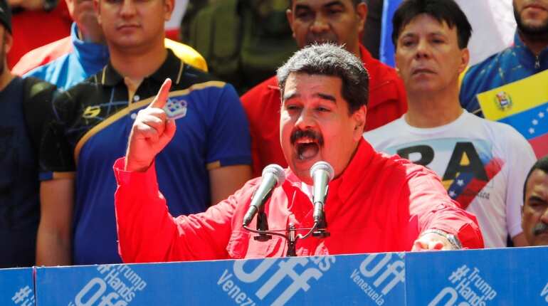 Maduro says US wants to 'fabricate' Venezuela crisis to start war Maduro says US wants to 'fabricate' Venezuela crisis to start war