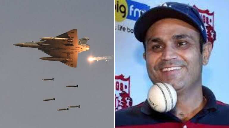 Virender Sehwag, Gautam Gambhir hail India Air Force for destroying terror camps across LoC Virender Sehwag, Gautam Gambhir hail India Air Force for destroying terror camps across LoC