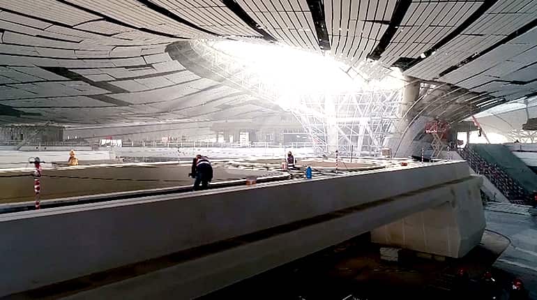 Beijing's new international airport makes air-rail transfers easier