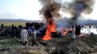 2 pilots killed as IAF's Mi-17 transport chopper crashes in Jammu and Kashmir