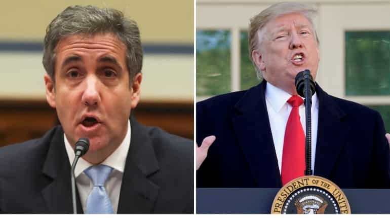 Trump says ex-lawyer Cohen asked him for a pardon, but he said no Trump says ex-lawyer Cohen asked him for a pardon, but he said no
