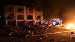 At least 10 die in Islamist bombing targeting Mogadishu hotel