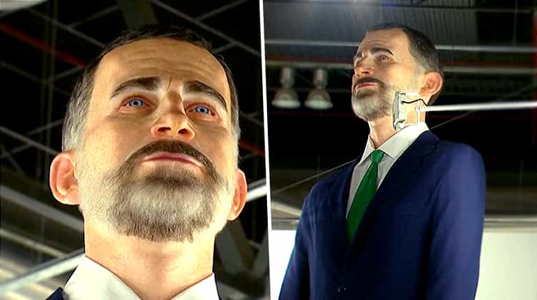Art or show? 228,000 dollar to burn down a statue of Spain's king