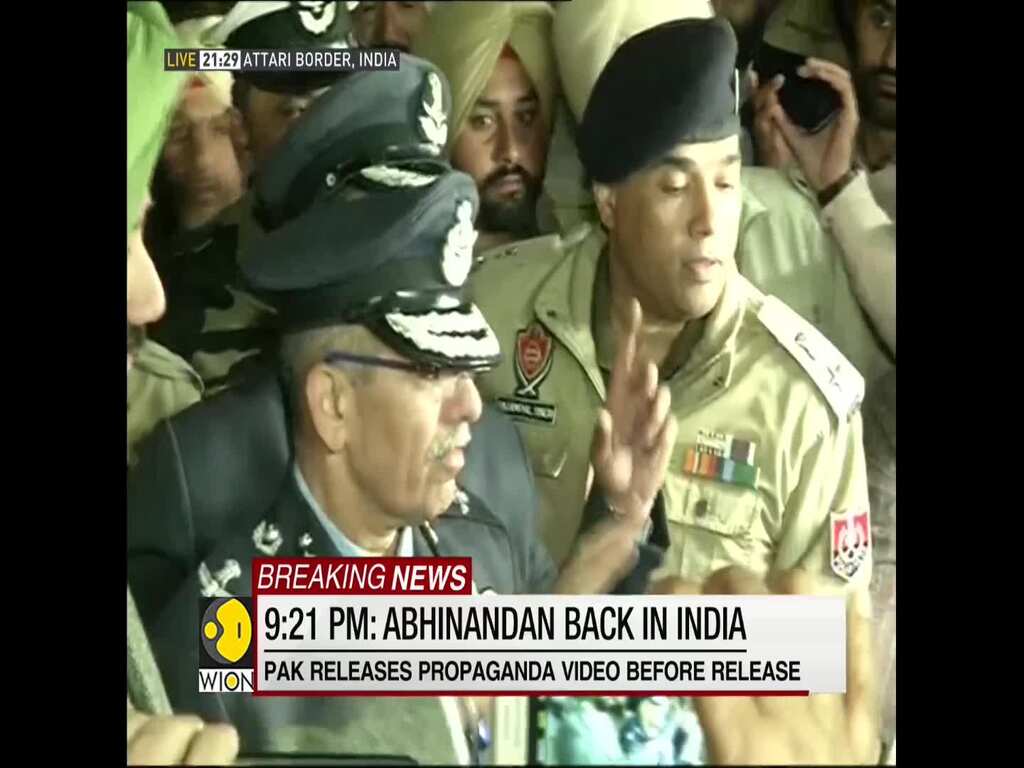 Air Vice Marshal RGK Kapoor briefs Indian media after Abhinandan's return