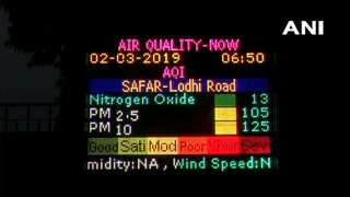 Delhi wakes up to light showers, air quality remains 'moderate'