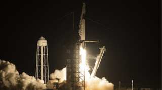 SpaceX astronaut capsule separates from rocket, is en route to International Space Station