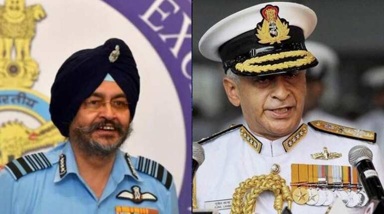 Chiefs of Air and Naval staffs to get Z-plus security Chiefs of Air and Naval staffs to get Z-plus security