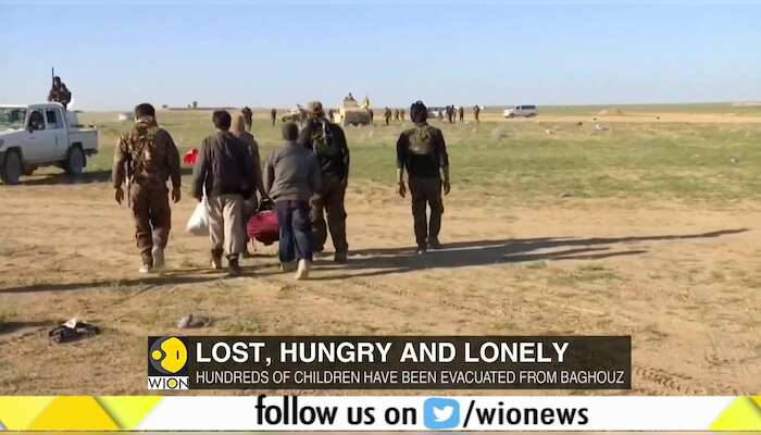 Wounded and alone, children emerge from last Islamic State enclave in Baghouz