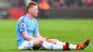 Kevin de Bruyne withdraws from Belgium squad citing unspecified injury