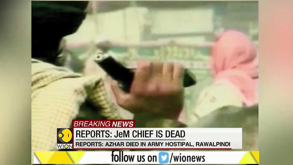 Breaking News: JeM chief Masood Azhar reportedly dead