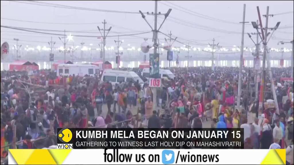 Last holy dip at the Kumbh Mela today