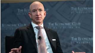 Jeff Bezos' India visit: Amazon CEO pays tribute to Mahatma Gandhi, to address  'Smbhav'
