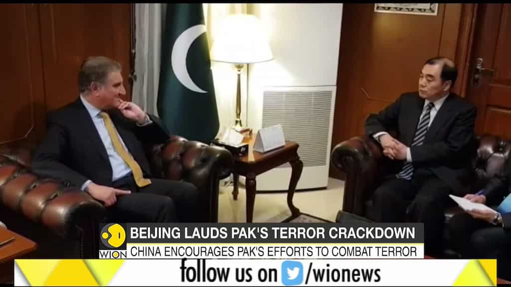 China encourages Pakistan's efforts to combat terror