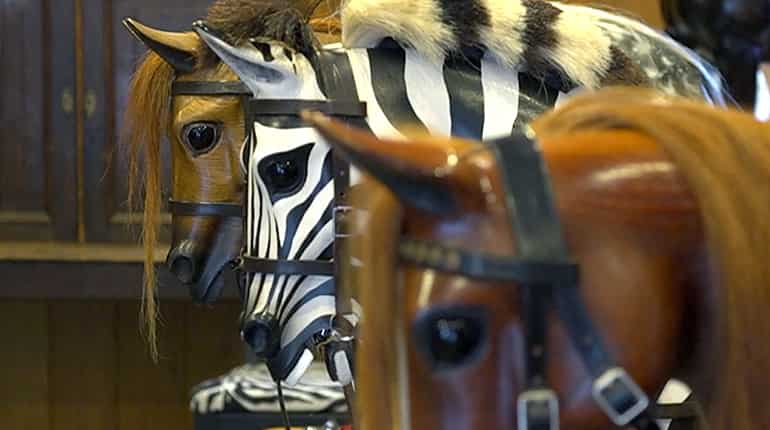 Rocking horses fit for a queen or royal baby