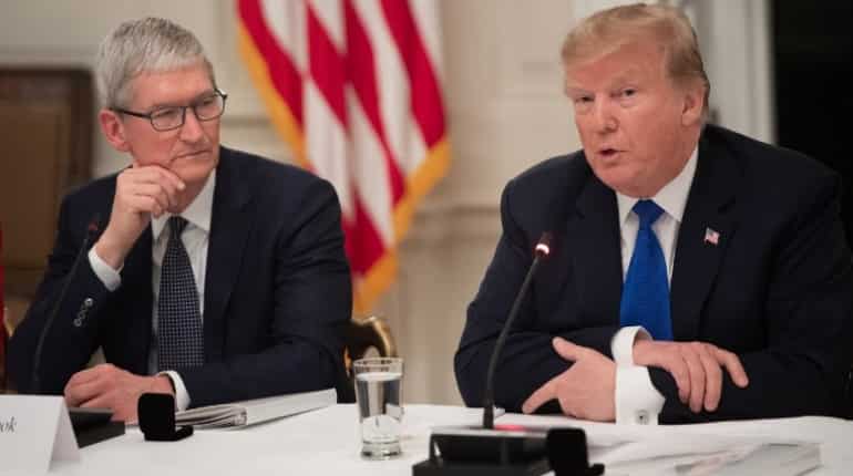 Trump calls Apple CEO 'Tim Apple', Twitter responds with funniest memes