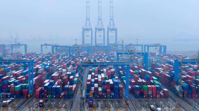Amid trade war, China's exports fall to three-year low; imports slip for third straight month