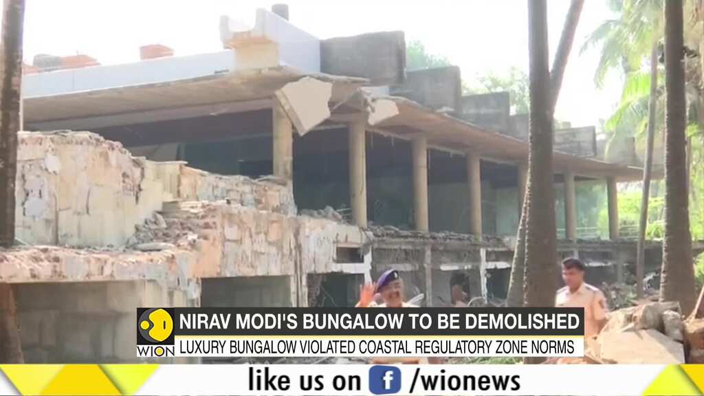 Nirav Modi's 30,000 square feet bungalow razed
