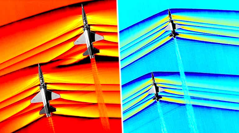 NASA captures unprecedented images of supersonic shockwaves
