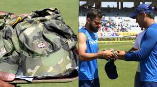 Team India pays tribute to Pulwama attack victims, dons 'special army cap' for 3rd ODI against Australia
