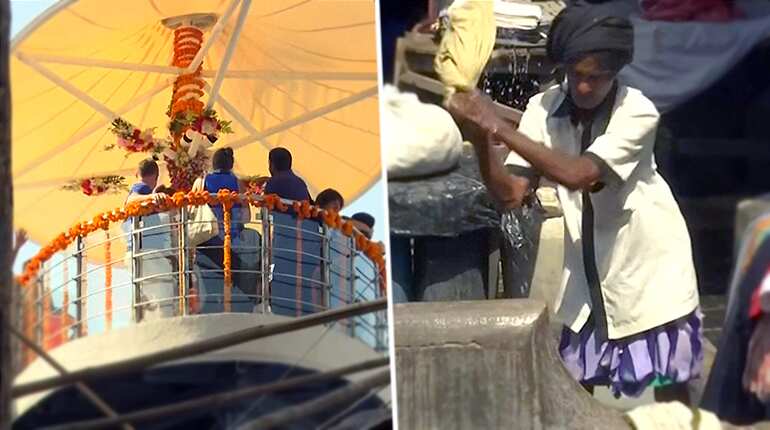 World's biggest outdoor laundry gets viewing gallery in Mumbai