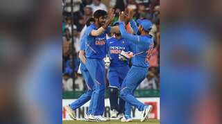 Watch: Jasprit Bumrah hits sixer, Virat Kohli dances in dressing room