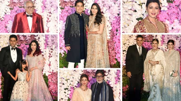 Inside pics and videos of Akash Ambani, Shloka Mehta's starry post-wedding party