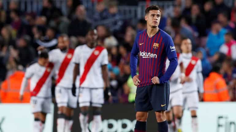 Coutinho to undergo knee surgery after injury during Eibar clash
