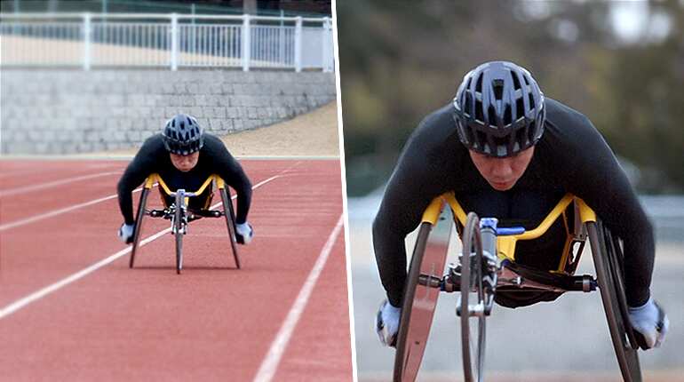 Paralympic fast track : Japan firm develops hi-tech wheelchairs