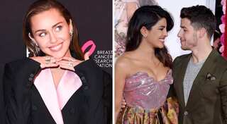 Nick Jonas thinks ex Miley Cyrus throwback pic is lit, Priyanka Chopra agrees