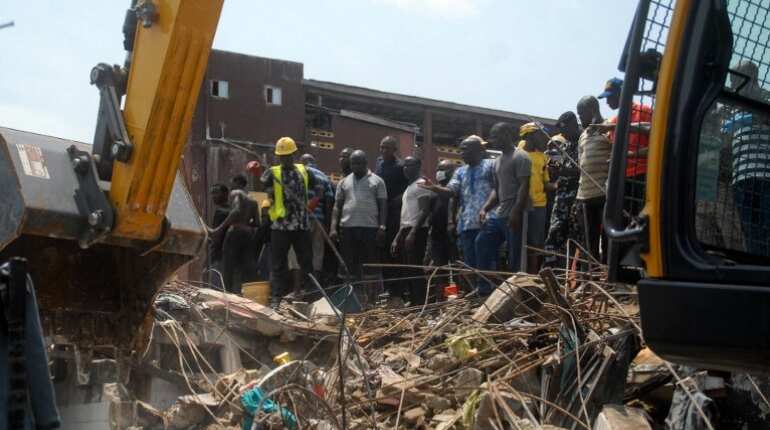 Nigeria: Death toll rises to nine in collapsed Lagos school building Nigeria: Death toll rises to nine in collapsed Lagos school building