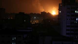 Israel launches Gaza strikes after rockets fired at Tel Aviv