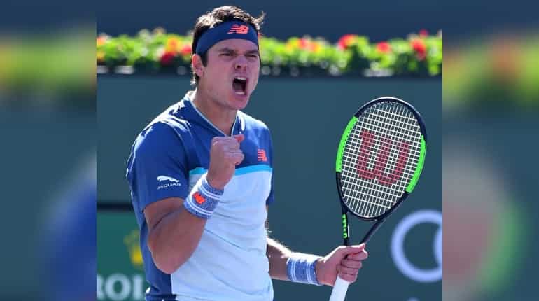 Milos Raonic downs Miomir Kecmanovic, Dominic Thiem gets walk over at Indian Wells Milos Raonic downs Miomir Kecmanovic, Dominic Thiem gets walk over at Indian Wells