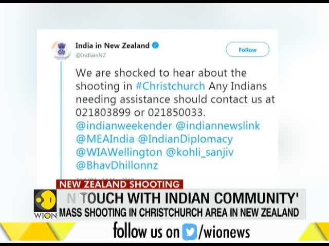 New Zealand mass shooting: Indian High Commission speaks to WION