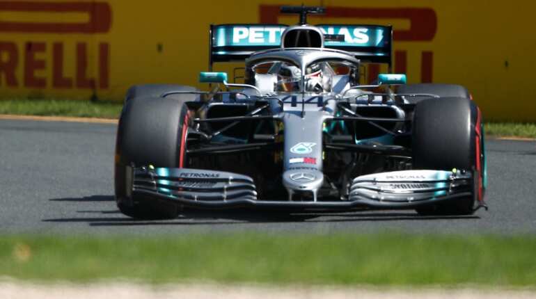 Lewis Hamilton dominates practice as Mercedes lay down marker