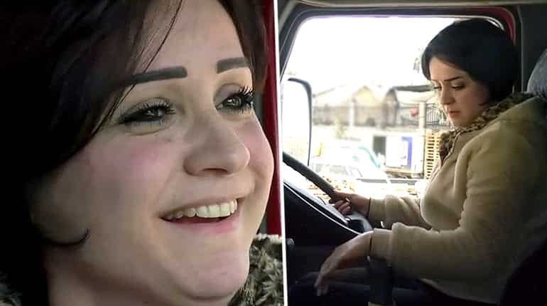 Women truck drivers break new ground in Syria