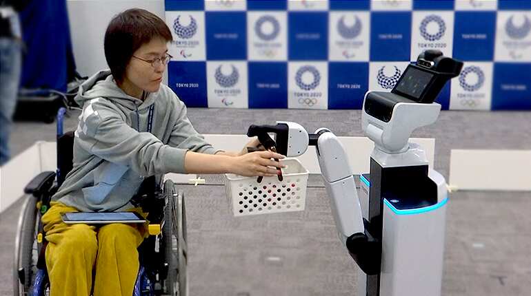 Tokyo 2020 unveils robots to help wheelchair users and workers