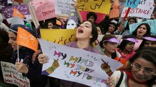 Pakistan womens' march organisers highlight online death threats